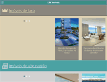 Tablet Screenshot of lrvimoveis.com.br